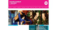 Desktop Screenshot of cravenmuseum.org